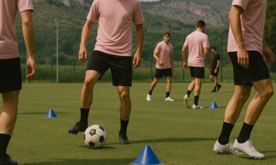 Allenamento del Palermo a Torretta