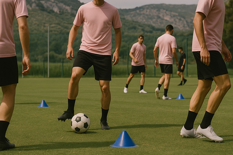 Allenamento del Palermo a Torretta