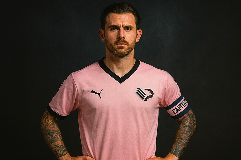 Brunori capitano del Palermo Calcio