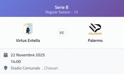 Virtus Entella VS Palermo